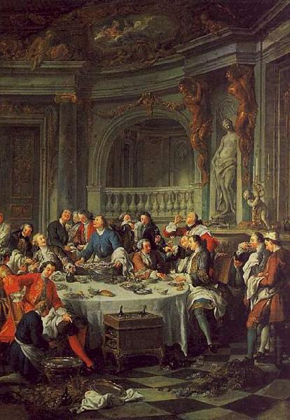 The Oyster Lunch, Jean-Francois De Troy